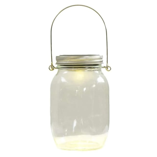 vidaXL Solarleuchten Einmachglas-Design 12 Stk Warmweiß 4008204