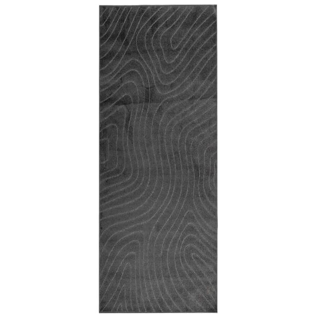 vidaXL Bereichsteppiche PALMERAS Anthrazit 150 x 80 cm Polyester 42022661