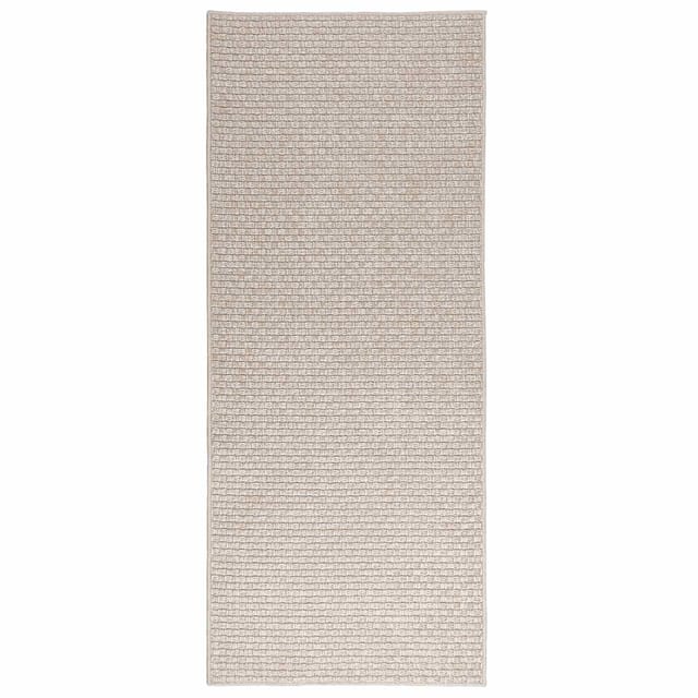 vidaXL Bereichsteppiche Rechtwinklig FARO Creme 200 x 80 cm Polyester 42022558
