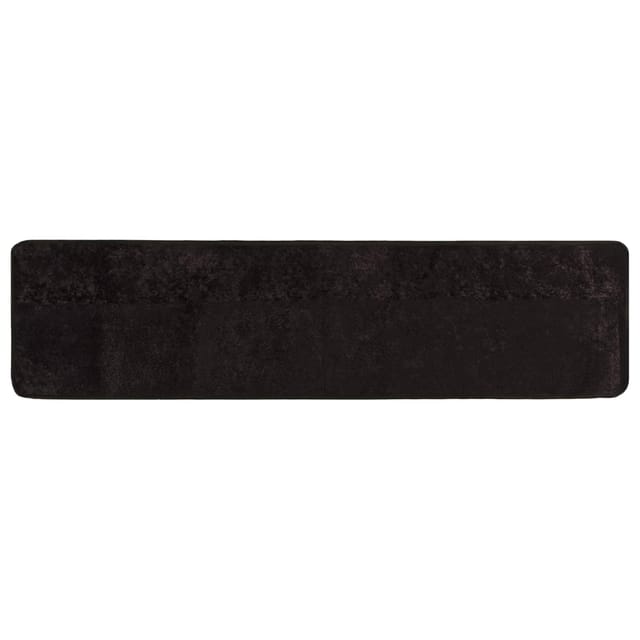 vidaXL Teppichläufer MARSA Anthrazit 250 x 50 cm Polyester und PVC 42023163