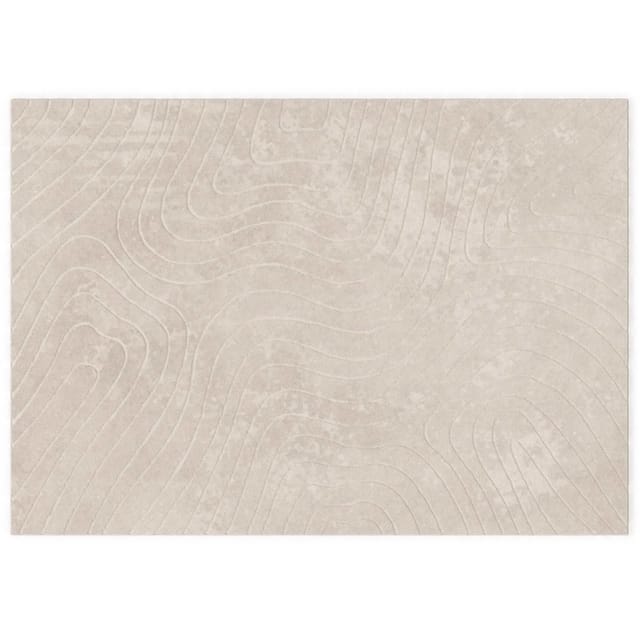 vidaXL Bereichsteppiche PALMERAS Beige 340 x 240 cm Polyester 42022641