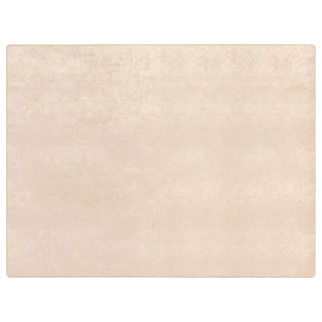 vidaXL Teppichläufer MARSA Creme 400 x 300 cm Polyester und PVC 42023071