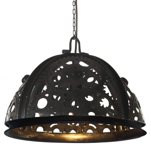 vidaXL Deckenlampe Industriestil Kettenrad-Design 45 cm E27 323714