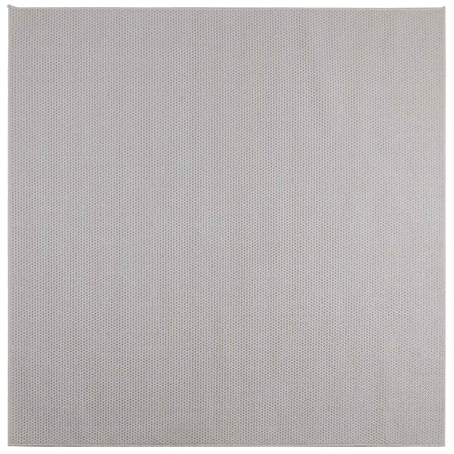 vidaXL Bereichsteppiche Quadratisch LUGO Creme 240 x 240 cm Polyester 42022683