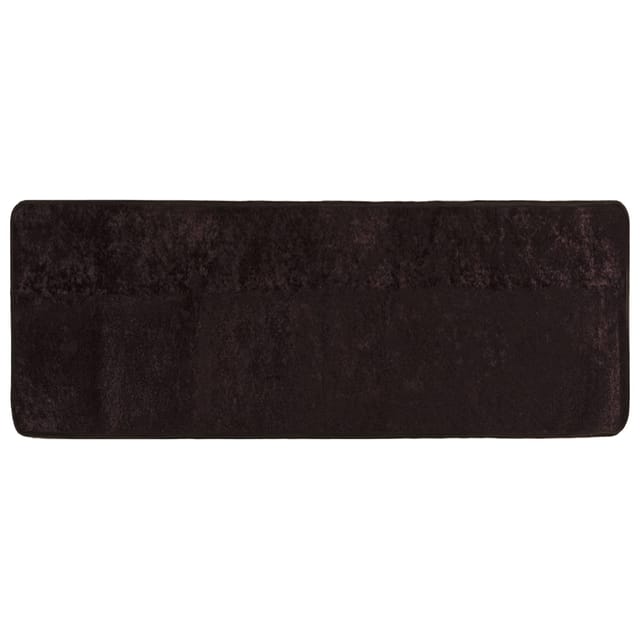 vidaXL Teppichläufer MARSA Anthrazit 200 x 80 cm Polyester und PVC 42023169