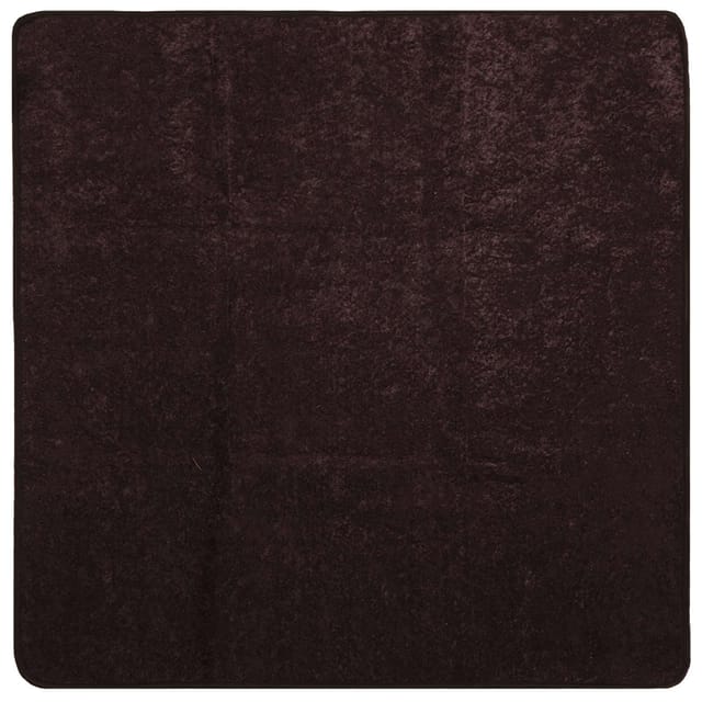 vidaXL Teppichläufer MARSA Anthrazit 100 x 100 cm Polyester und PVC 42023174