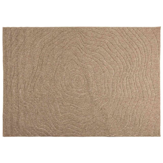 vidaXL Bereichsteppiche Moiré AGIRA Natur 200 x 140 cm Polyester 42022537