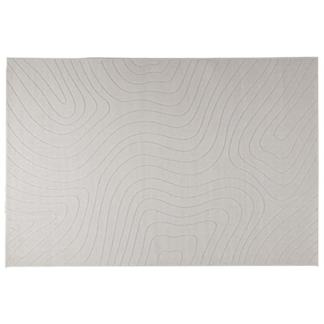 vidaXL Bereichsteppiche PALMERAS Creme 340 x 240 cm Polyester 42022628