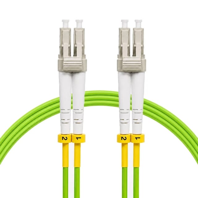 hb-digital Glasfaser Kabel OM5 LC-LC/UPC Duplex Multimode LSZH 15m