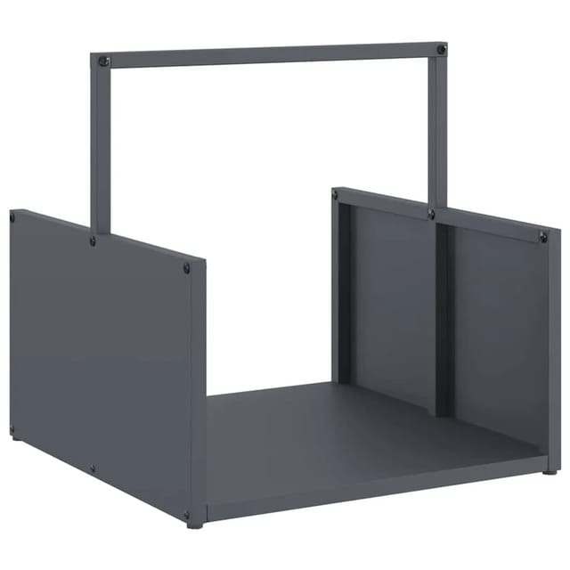 vidaXL Brennholzregal Anthrazit 40x40x40 cm Kaltgewalzter Stahl 864273