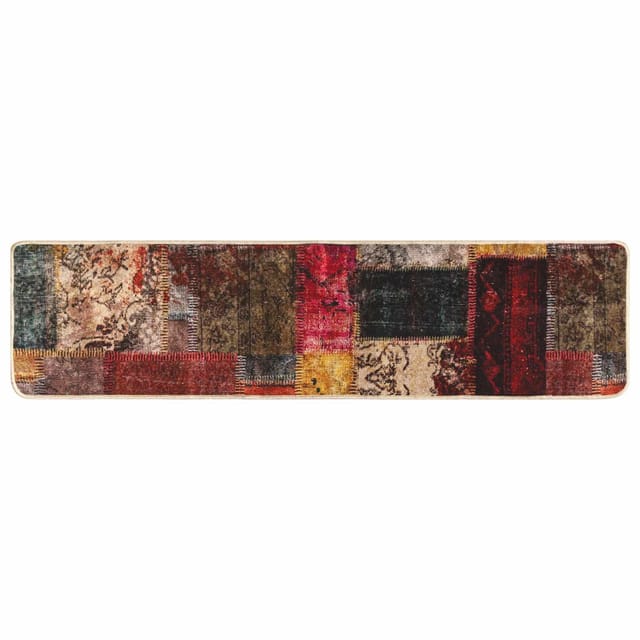 vidaXL Teppichläufer MARSA Mehrfarbig 350 x 50 cm Polyester und PVC 42023239