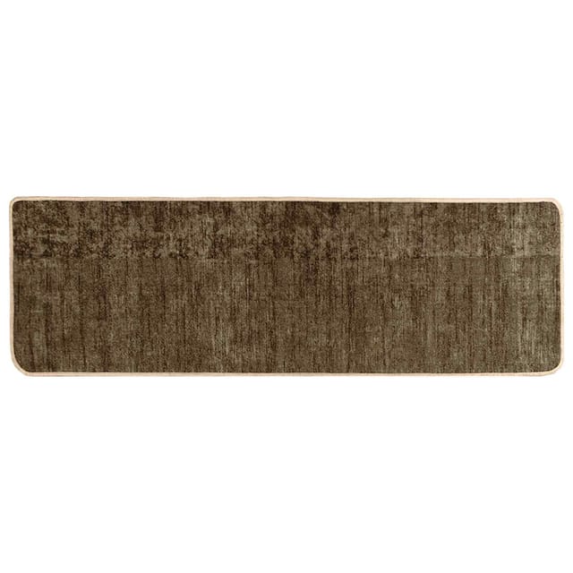 vidaXL Teppichläufer MARSA Waldgrün 350 x 100 cm Polyester und PVC 42023152