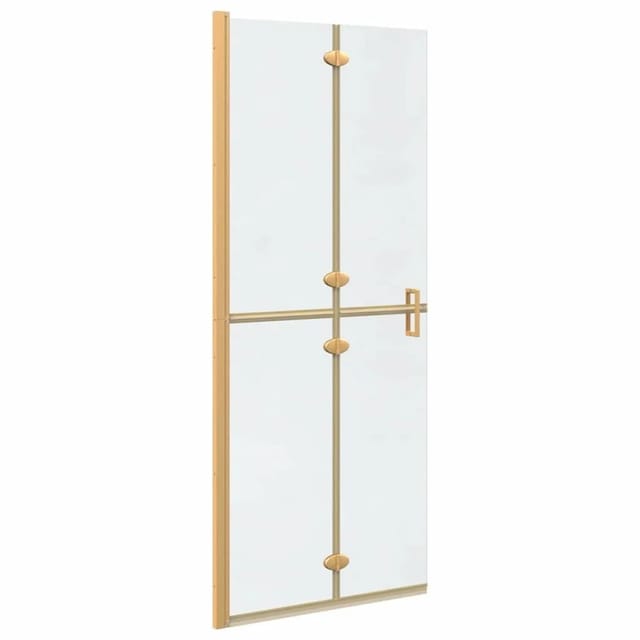 vidaXL Walk-In Duschwand Gold 80 x 6,5 x 190 cm 42017970