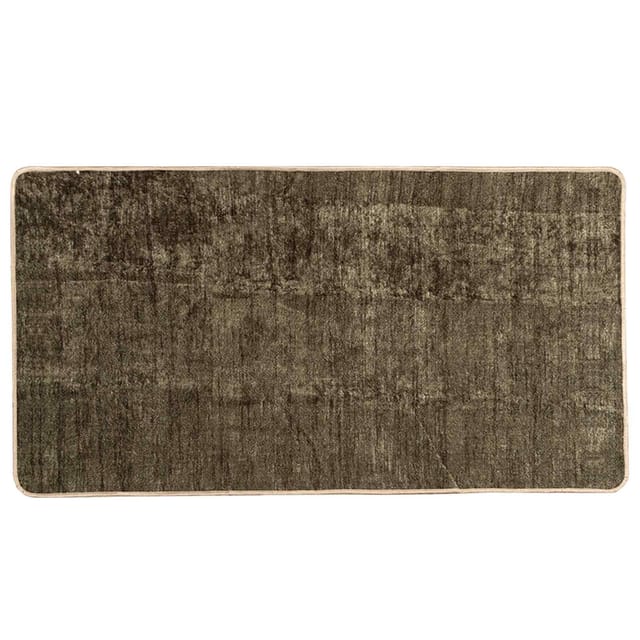 vidaXL Teppichläufer MARSA Waldgrün 150 x 80 cm Polyester und PVC 42023140