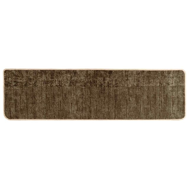vidaXL Teppichläufer MARSA Waldgrün 400 x 100 cm Polyester und PVC 42023153