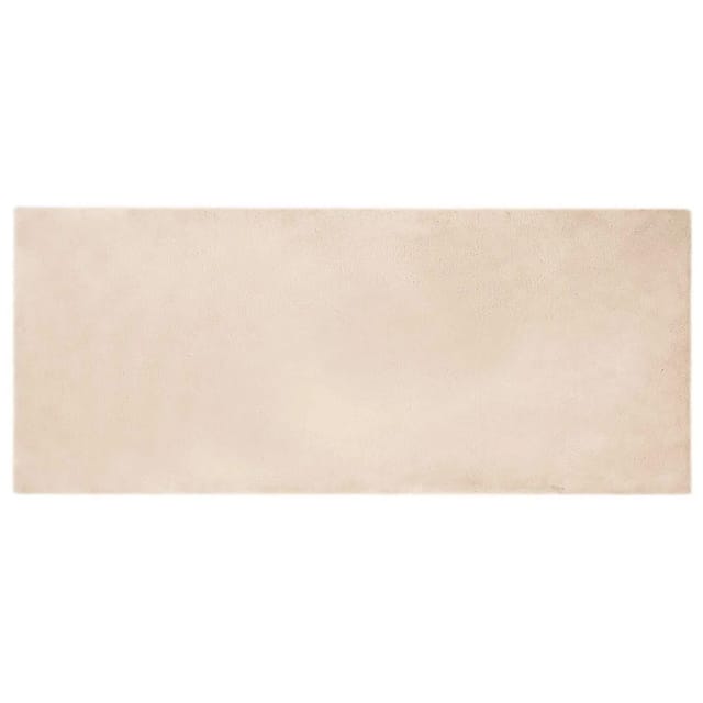 vidaXL Rutschfester Kunstfellteppich Olite Taupe 100 x 200 cm 42021745
