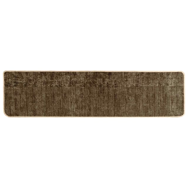 vidaXL Teppichläufer MARSA Waldgrün 450 x 100 cm Polyester und PVC 42023154