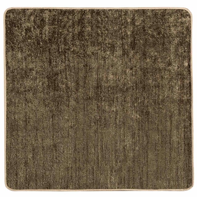 vidaXL Teppichläufer MARSA Waldgrün 100 x 100 cm Polyester und PVC 42023147