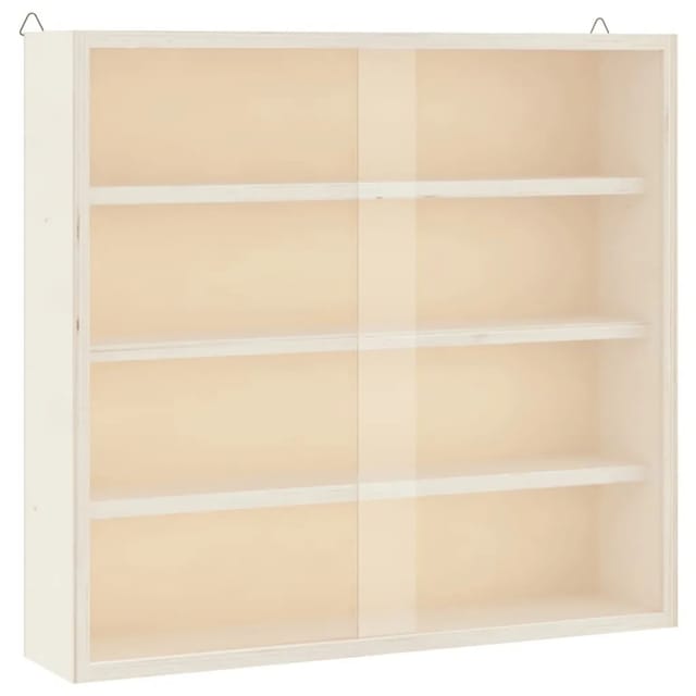 vidaXL Sammlervitrine aus Holz mit Türen 40x8,5x37 cm 4017385