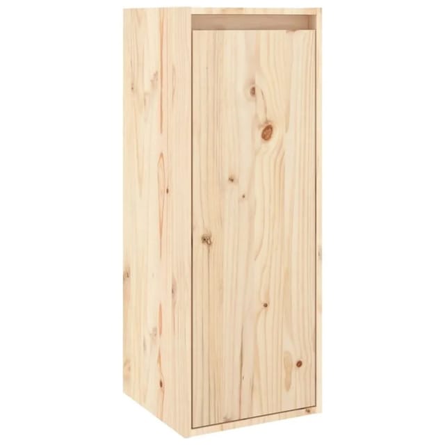 vidaXL Wandschrank 30x30x80 cm Massivholz Kiefer 813495