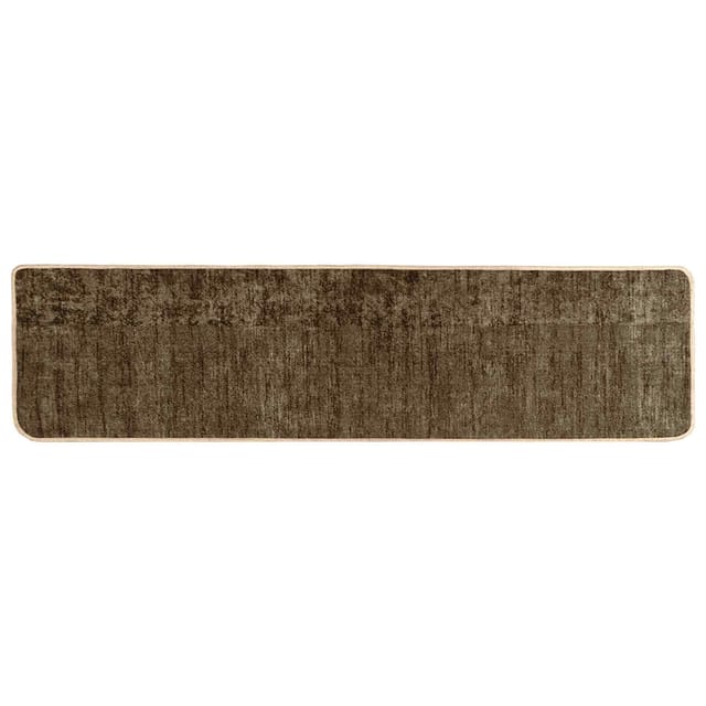 vidaXL Teppichläufer MARSA Waldgrün 400 x 80 cm Polyester und PVC 42023145