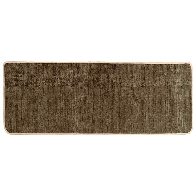 vidaXL Teppichläufer MARSA Waldgrün 200 x 80 cm Polyester und PVC 42023141