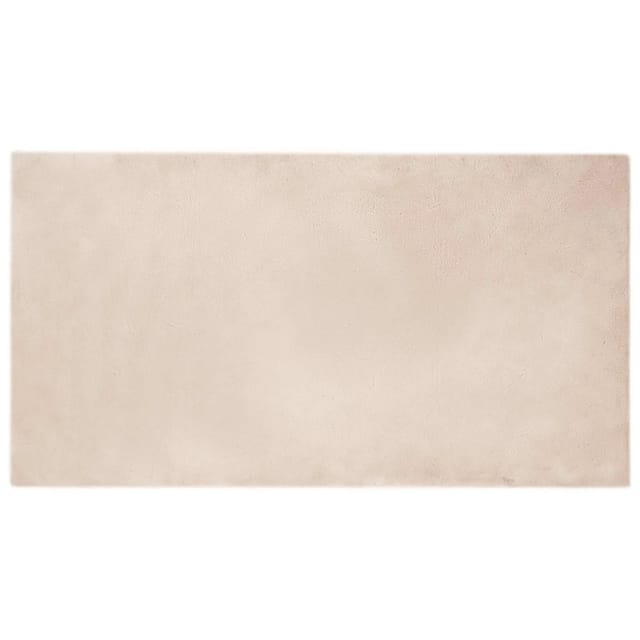 vidaXL Rutschfester Kunstfellteppich Olite Taupe 60 x 110 cm Polyester 42021741