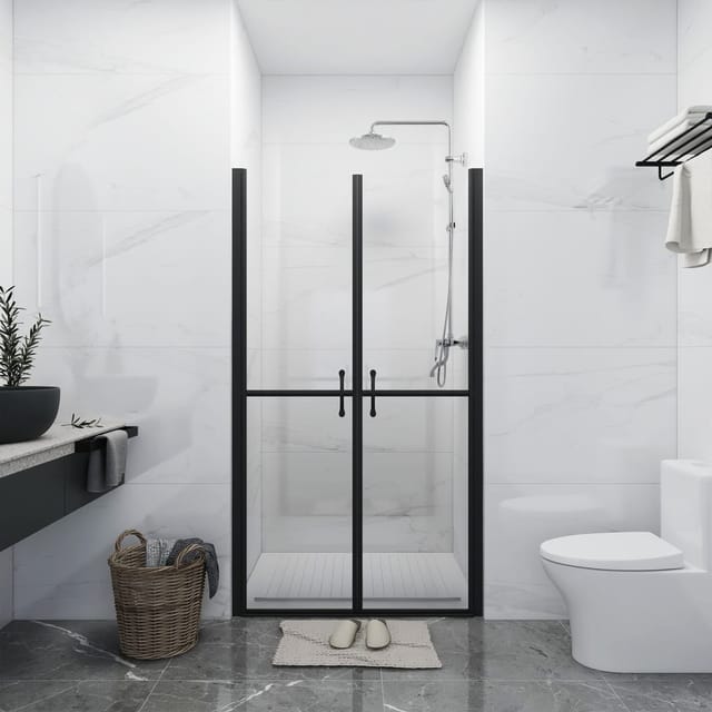 vidaXL Duschtür Klar ESG 73-76x190 cm 150825