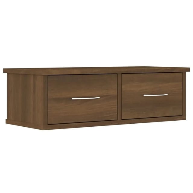 vidaXL Wandschrank Braun Eichen-Optik 60x26x18,5 cm Holzwerkstoff 815080