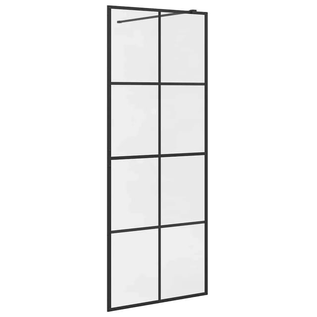 vidaXL Duschwand für Begehbare Dusche mit Klarem ESG Glas 80x195 cm 151033