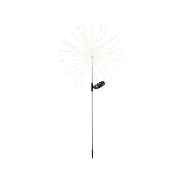 Marelida LED Solarstab FEUERWERK Gartendeko Gartenstecker H 100cm Solarleuchte Sensor