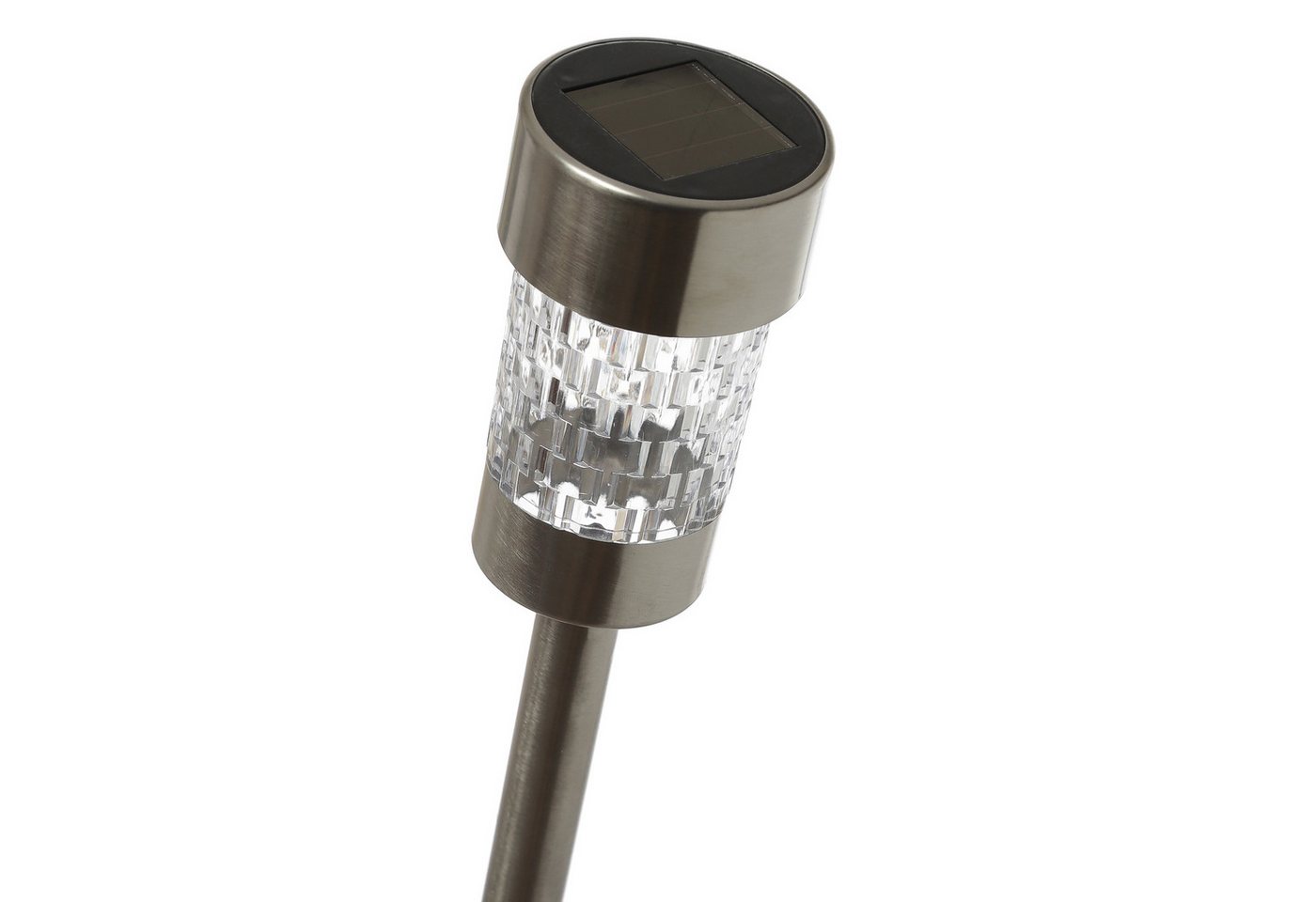 Marelida LED Solar Wegleuchte Erdspieß Edelstahl Solarleuchten Garten Balkon 1Stück Bild 3