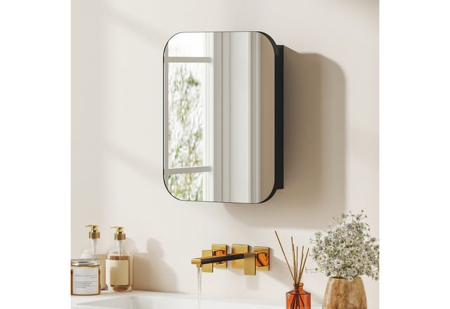 HOMCOM Bad Spiegelschrank 40L x 10B x 51H cm