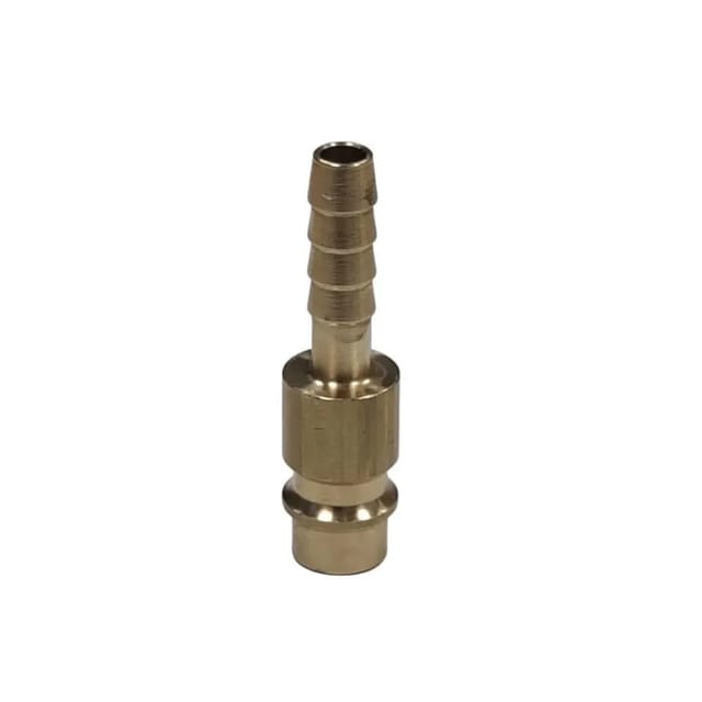 Klasebo Druckluftkupplung Stecker 6 mm Schlauchtülle Messing