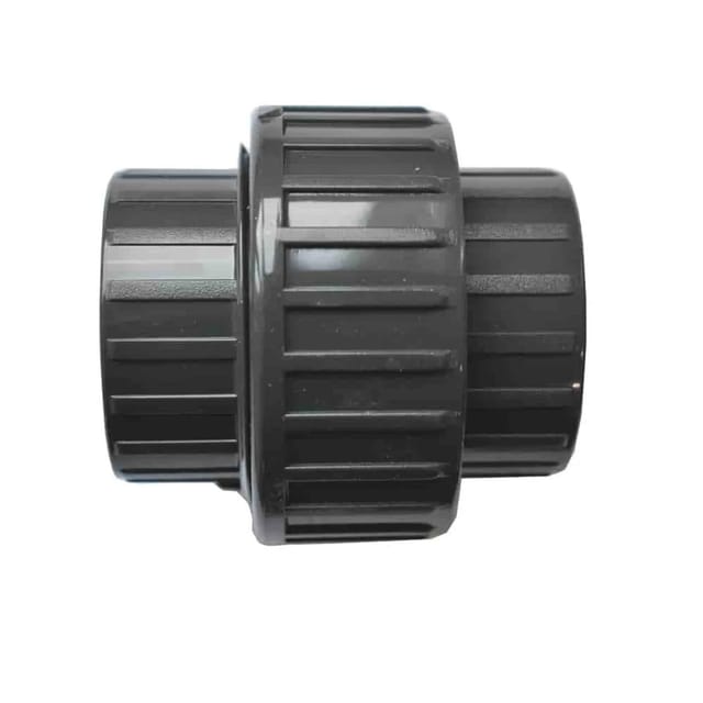 Cepex Pvc-u Klebemuffe Verschraubung IG 63 mm X 2 Zoll Schwarz