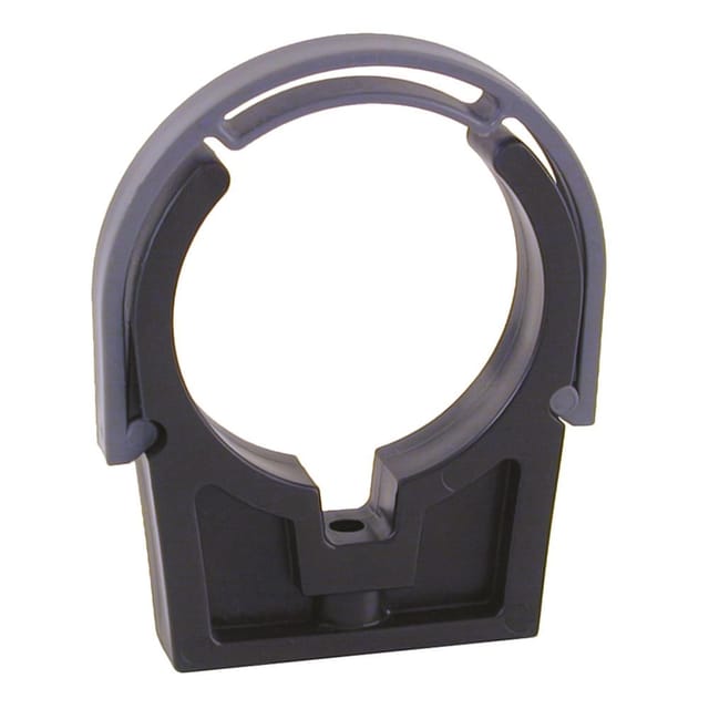 Cepex Pvc-u Rohrklemme mit Bügel 63 mm Schwarz