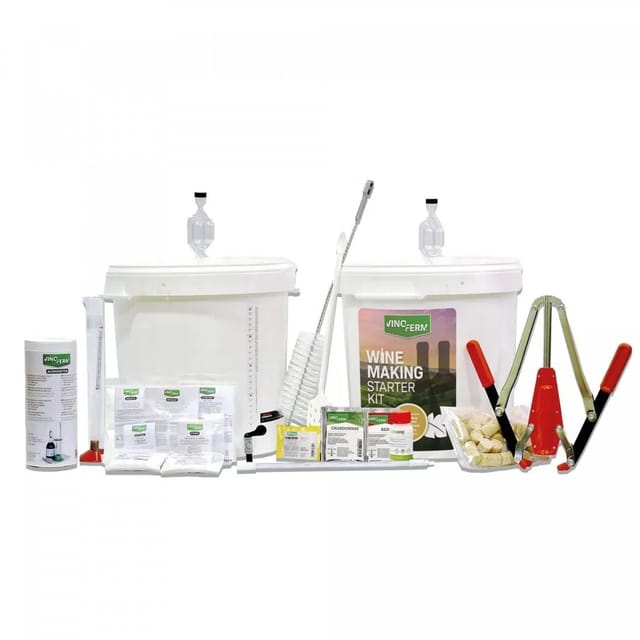 Ich-Zapfe Set Wein Selber Machen Startpaket Maxi mit Anleitung