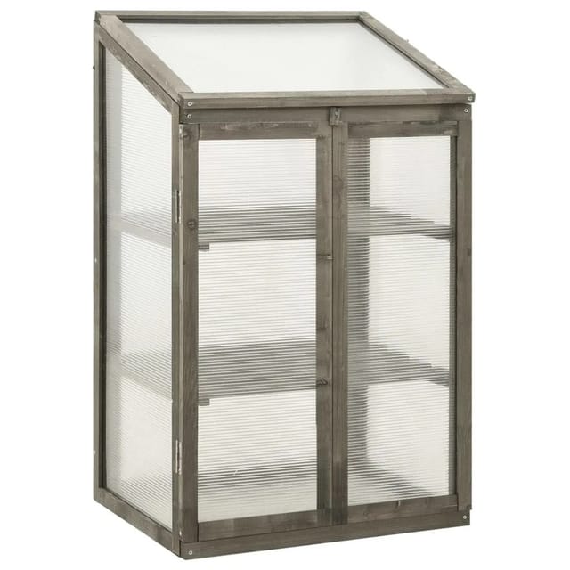 vidaXL Gewächshaus 60x45x100 cm Tannenholz 314849