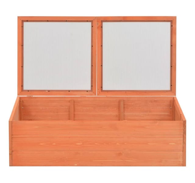 vidaXL Frühbeet Holz 100x50x34 cm 170647