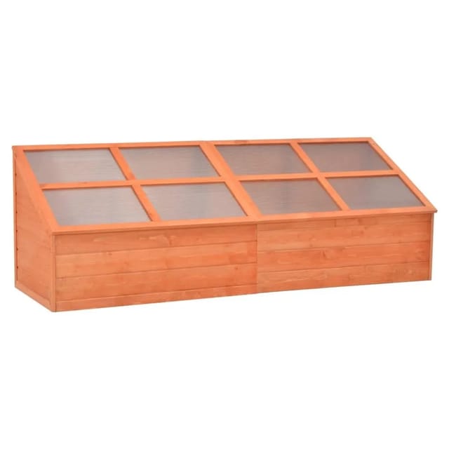 vidaXL Frühbeet Holz 180x57x62 cm 170648