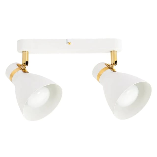 ARTE LAMP LED Mit 2 Spotleuchten Deckenstrahler Mit Weißer Metallfassung Für Flur Oder Küche