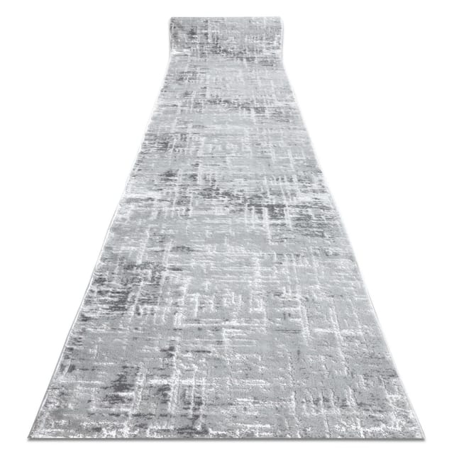 RugsX Läufer Strukturell Mefe VG15973 Grau 60cm 240cm