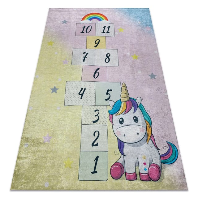 RugsX Teppich Bambino VG20937 Rosa 120cm 170cm