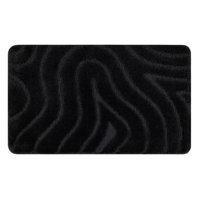 RugsX Teppich Lazienka VG19192 Schwarz 50cm 80cm