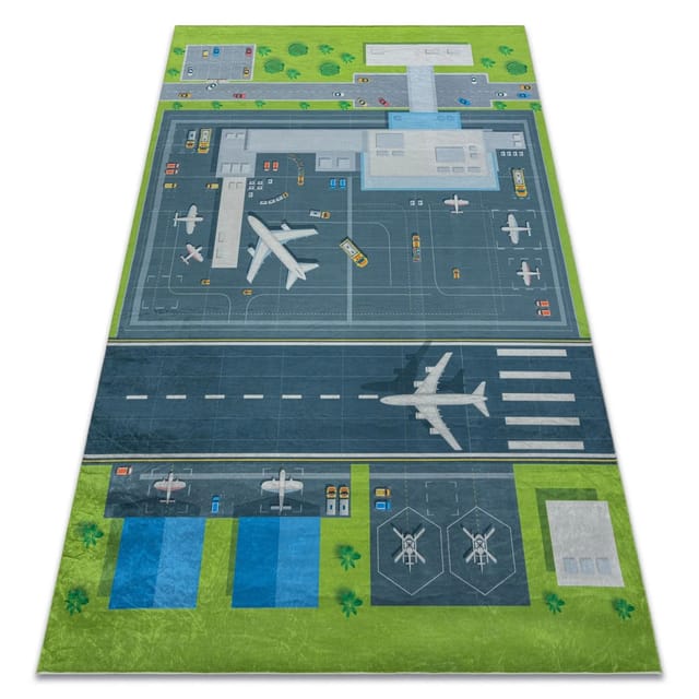 RugsX Teppich Bambino VG20943 Pastellgrün 120cm 170cm