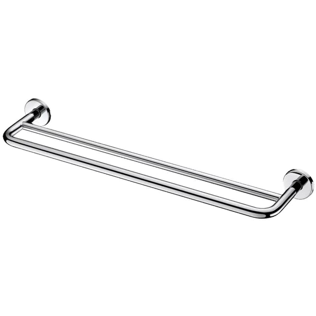 Delabie Handtuchhalter 2 Stangen Ø20/Ø16 L600 mm, Edelstahl hochglanzpoliert