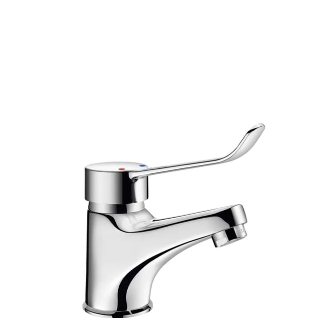 Delabie Einhebelmischer Waschtisch H60 mm, Hygienehebel, ohne Ablaufgarnitur