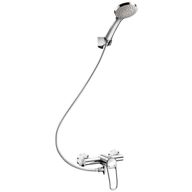 Delabie DU-Sys selbstentleerendes Duschsystem mit Einhebelmischer 2739 Securitouch S-Anschl.