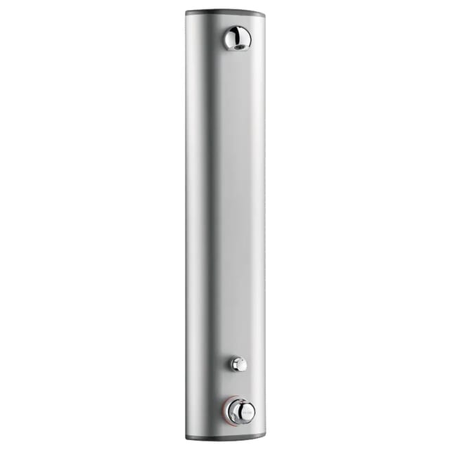 Delabie SECURITHERM Thermostat-Selbstschluss-Duschelement Alunox-Matt.