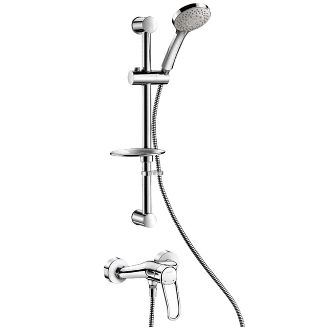 Delabie Duschsystem mit Einhebelmischer 2539EPS Standard S-Anschlüsse